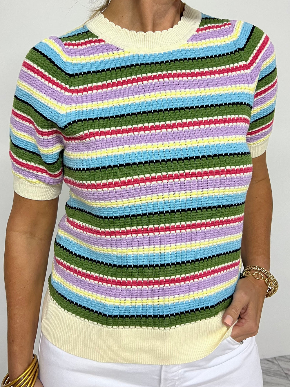 Color Crush Stripe Sweater - FINAL SALE