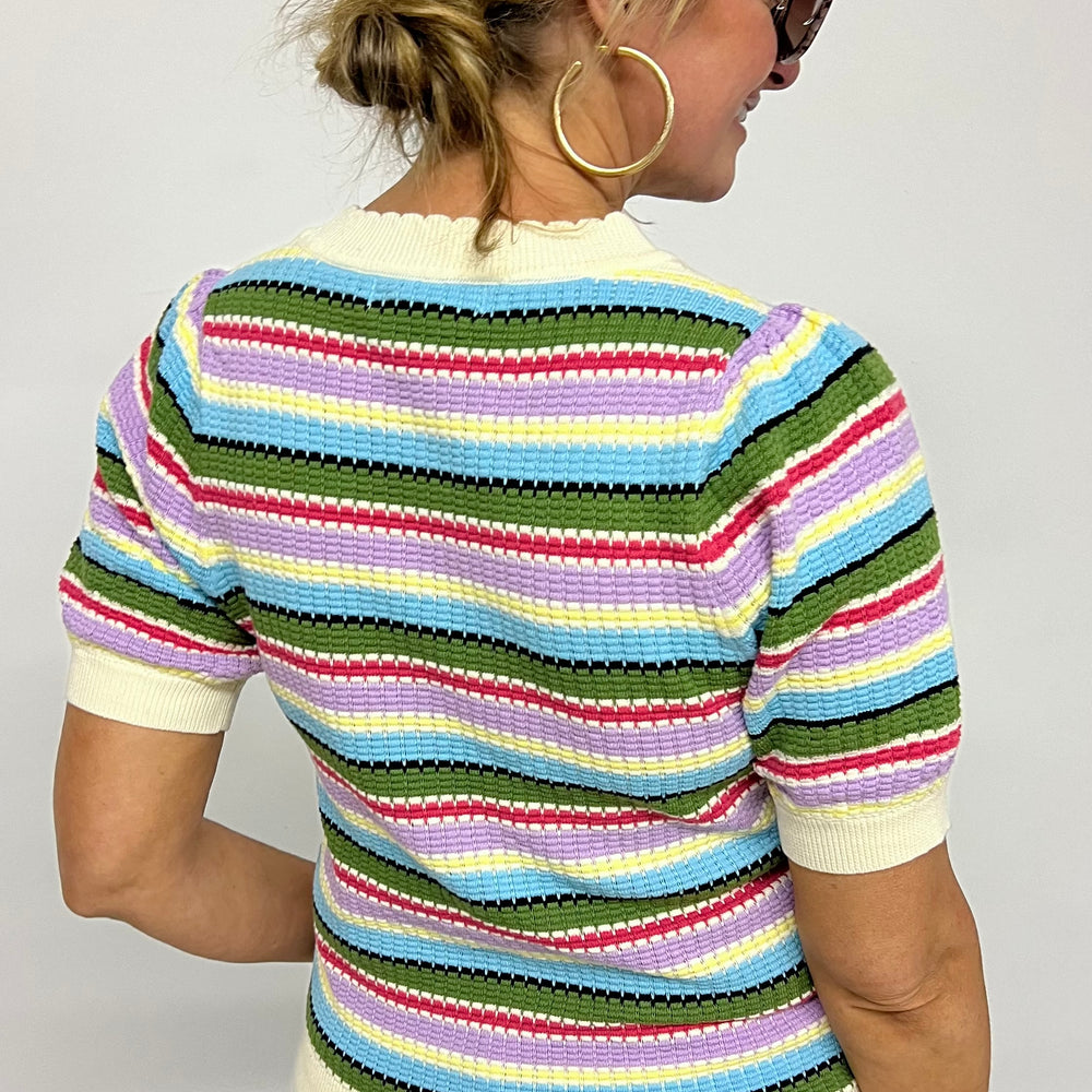 
                      
                        Color Crush Stripe Sweater - FINAL SALE
                      
                    