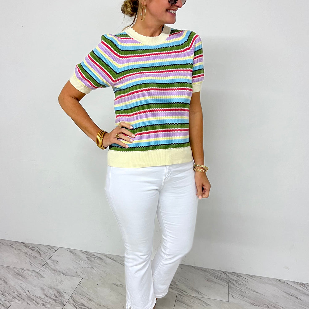 Color Crush Stripe Sweater - FINAL SALE