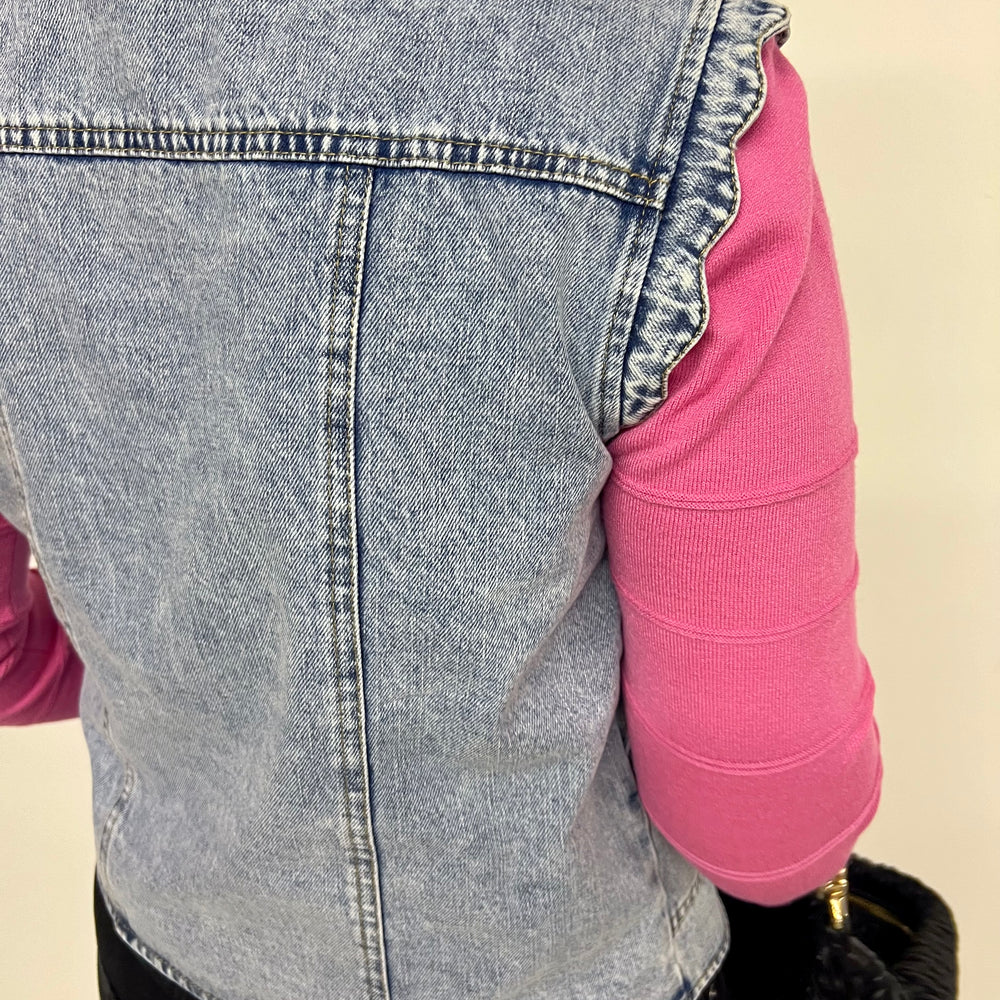 
                  
                    Delilah Denim Vest
                  
                