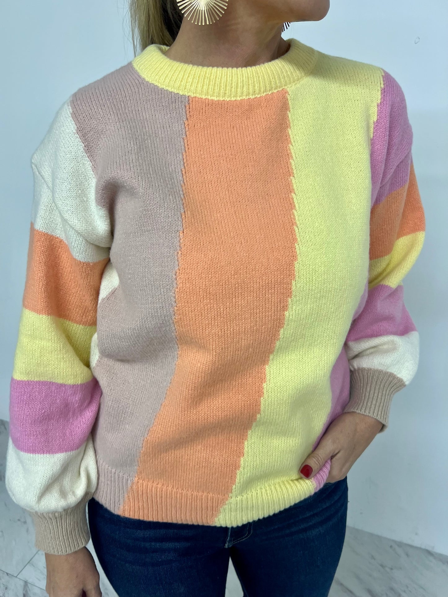 Alexis Colorblock Sweater