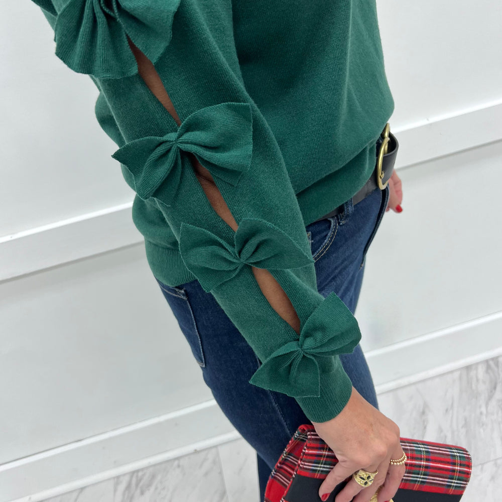 
                  
                    The Bow Edit Sweater
                  
                