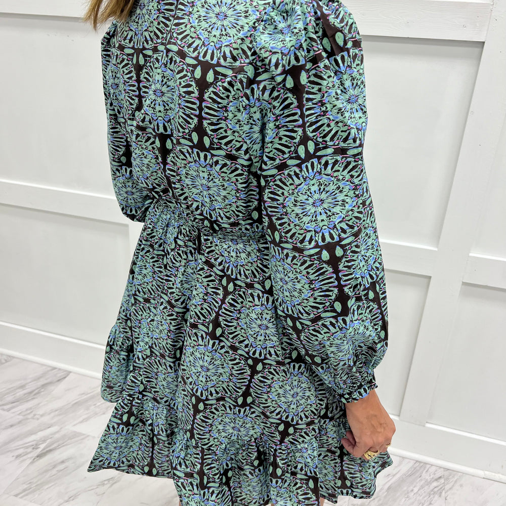
                  
                    Aurora Print Dress (Teal)
                  
                