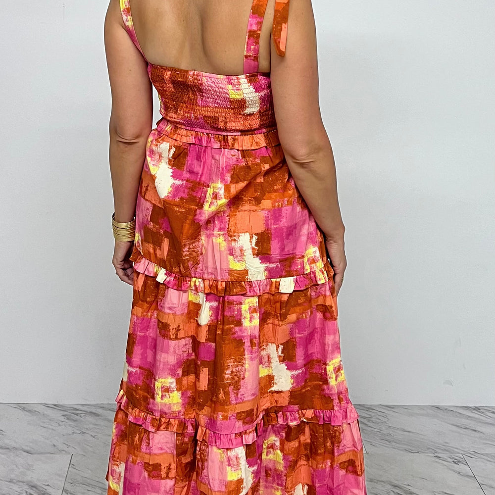 
                      
                        Wynwood Tie Shoulder Midi Dress
                      
                    