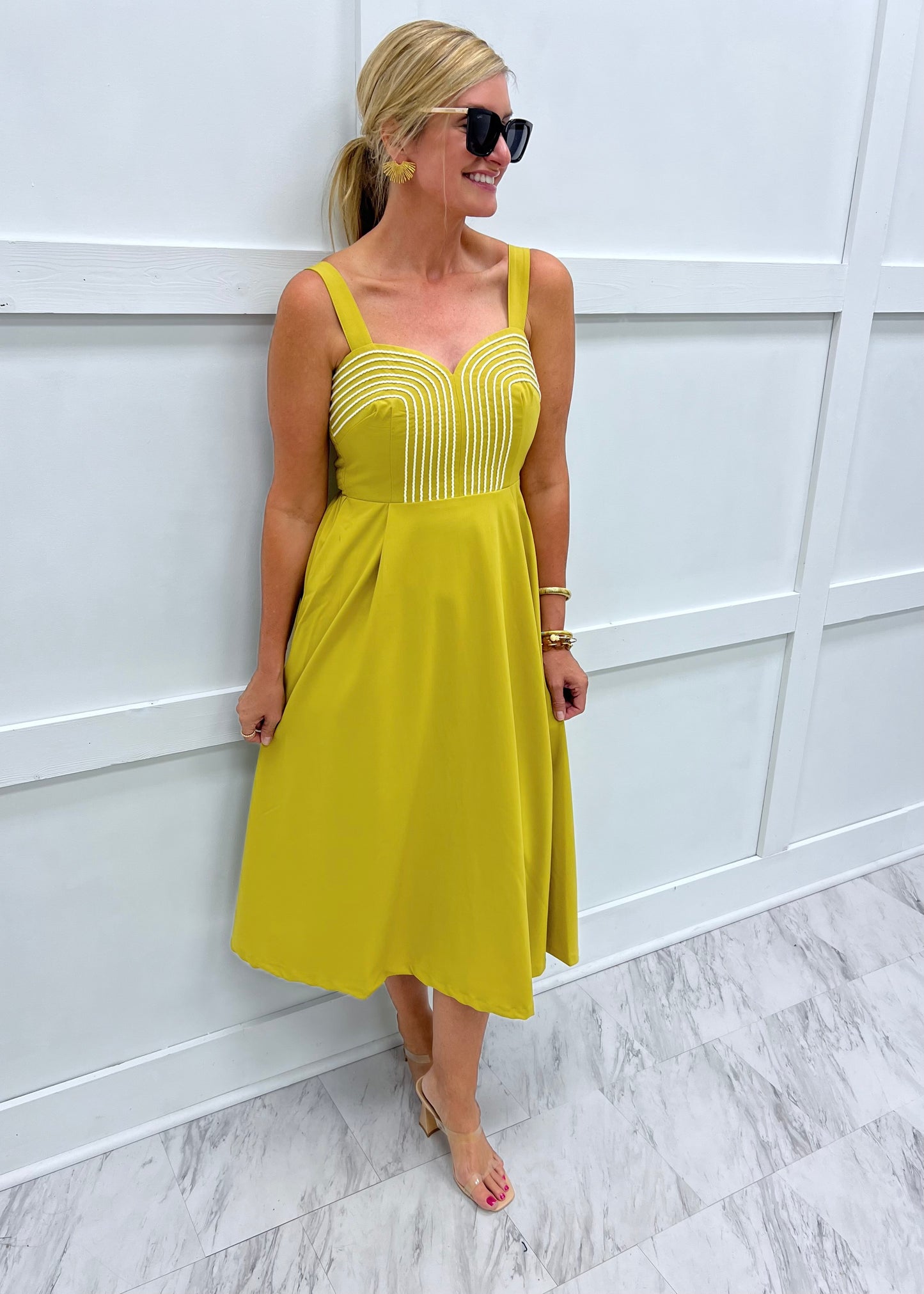 Avalon Embroidered Dress