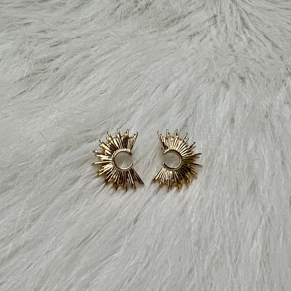 Selena Sunburst Studs Earrings