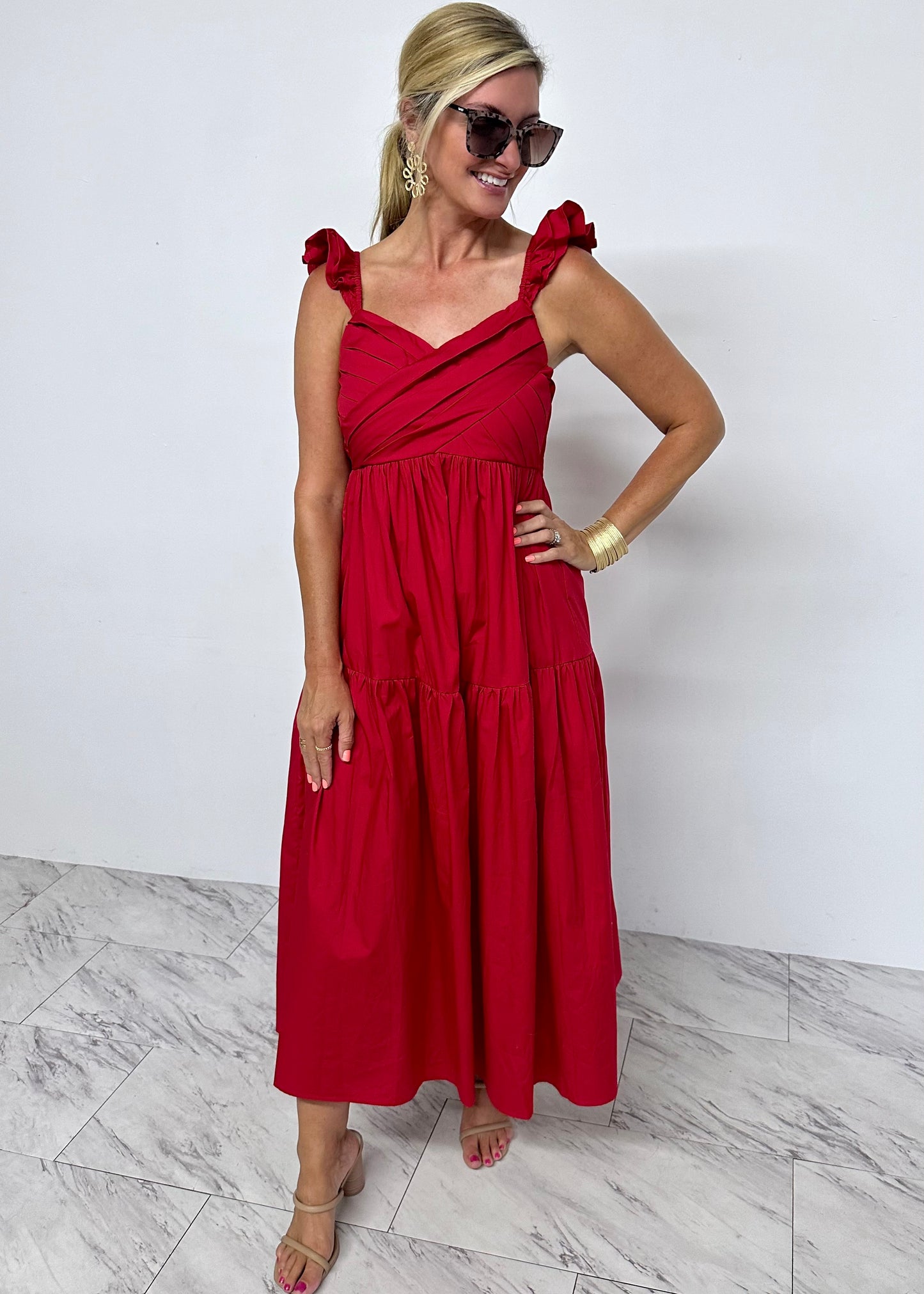 Rubie Red Maxi Dress