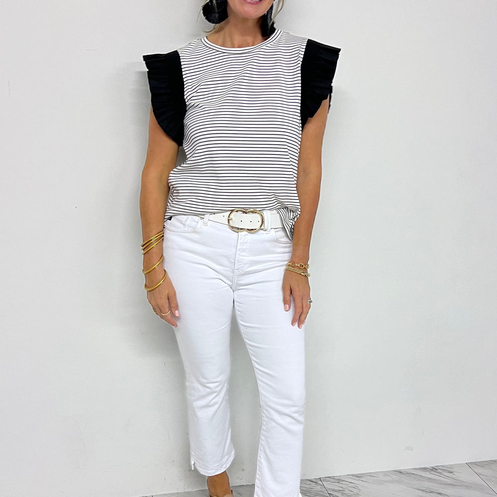 
                  
                    Love Line Stripe + Smocked Top -FINAL SALE
                  
                