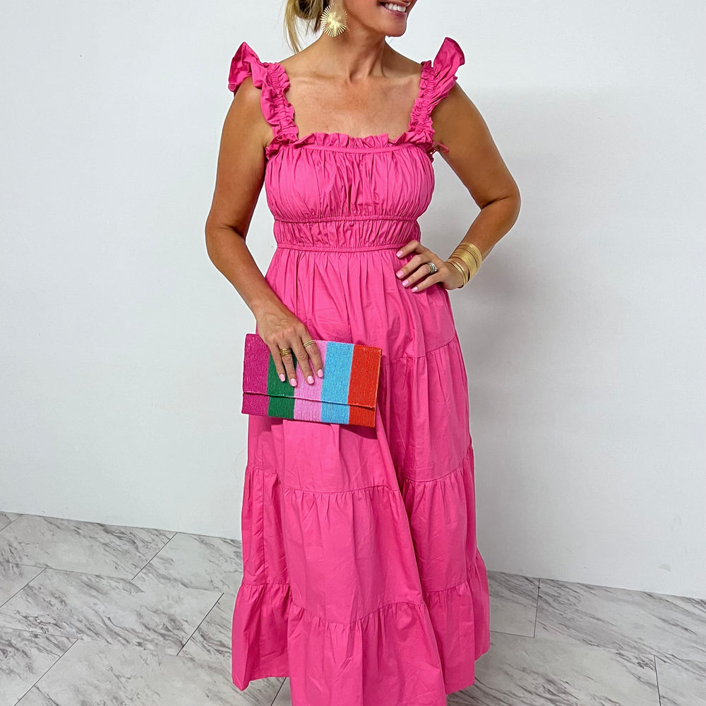 
                      
                        Pink Passion Tiered Maxi - FINAL SALE
                      
                    