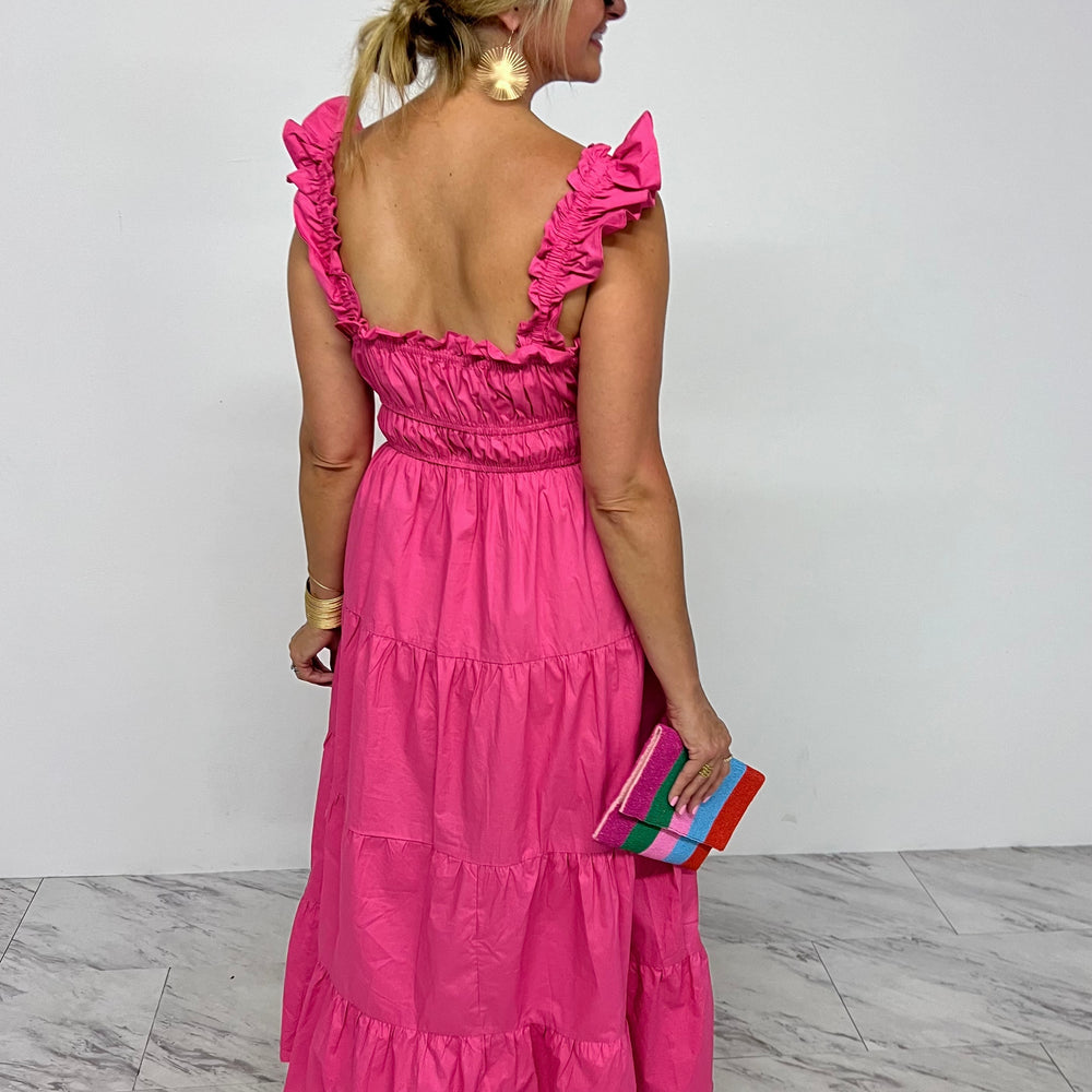 
                      
                        Pink Passion Tiered Maxi - FINAL SALE
                      
                    