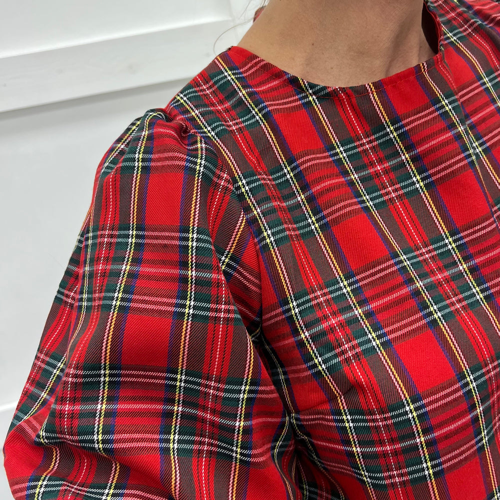 
                  
                    The Modern Plaid Top
                  
                