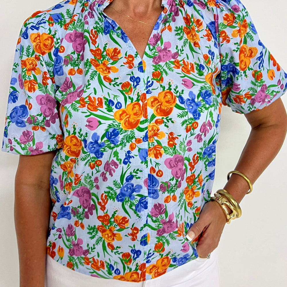 
                  
                    Florence Flower + Smock Top
                  
                