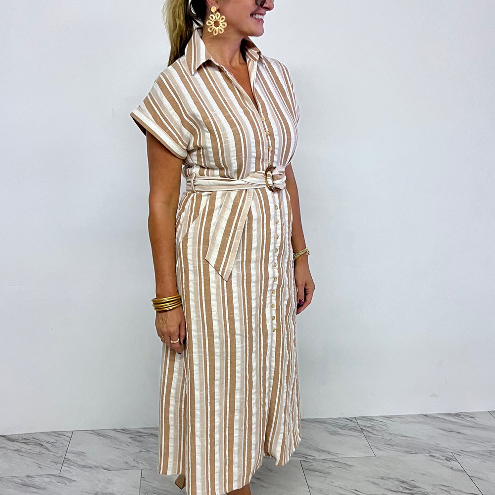 
                  
                    Cambridge Stripe Dress - FINAL SALE
                  
                