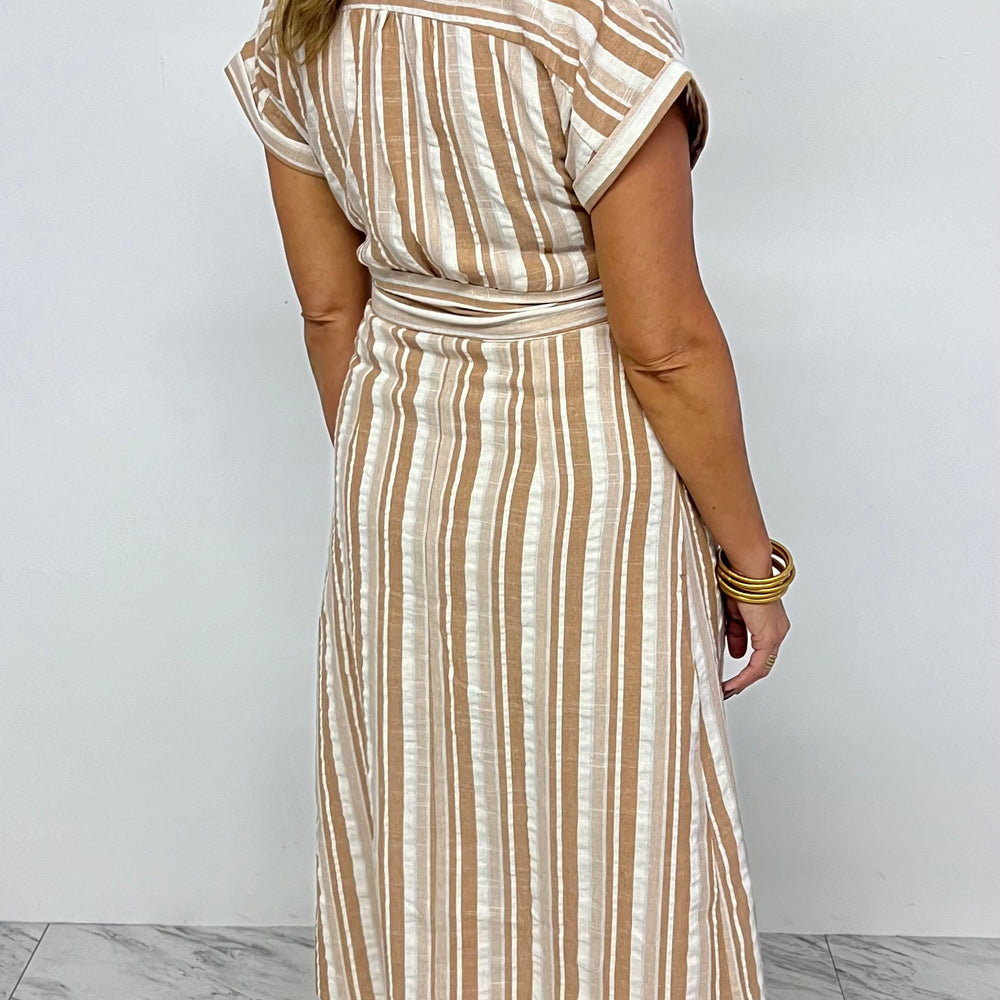 
                  
                    Cambridge Stripe Dress - FINAL SALE
                  
                