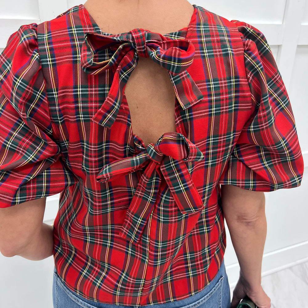 The Modern Plaid Top