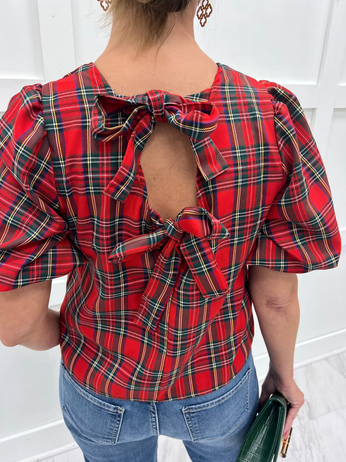 The Modern Plaid Top