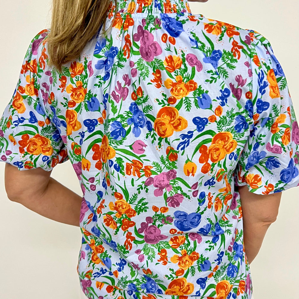 
                  
                    Florence Flower + Smock Top
                  
                