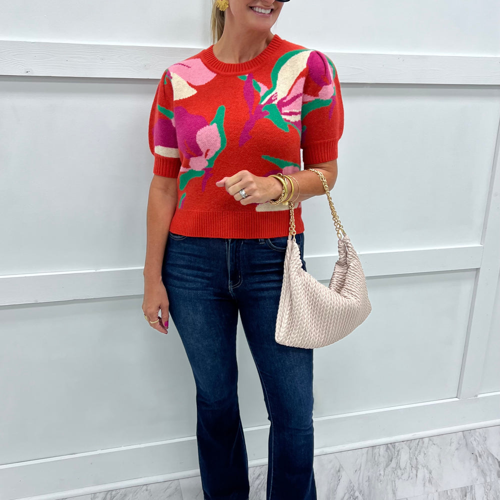 Jules Floral Sweater