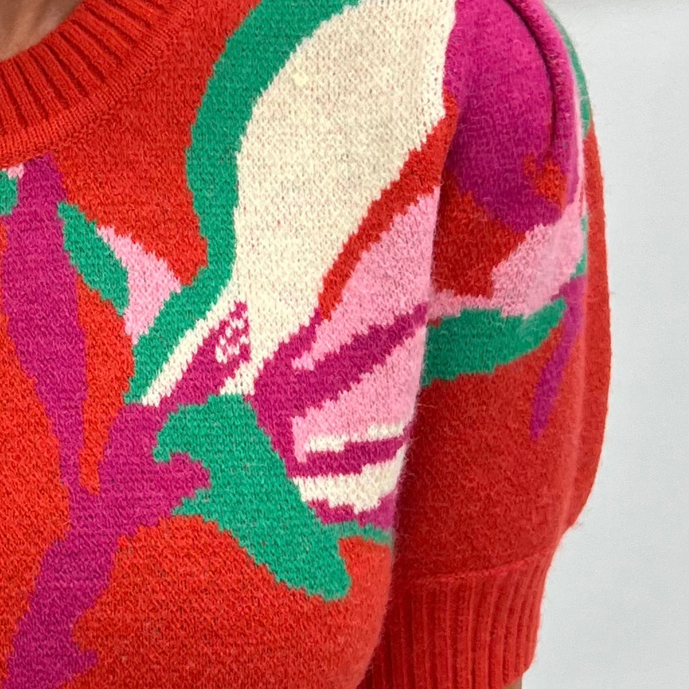 Jules Floral Sweater