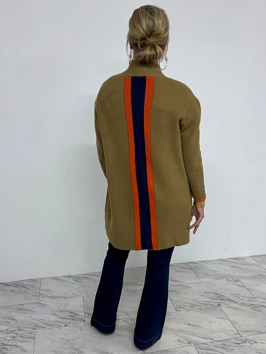 Knit Jacket Chartreuse main image 1