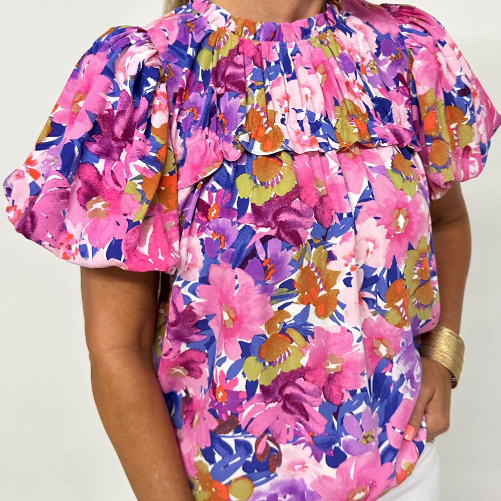 
                  
                    Searcy Print Top - FINAL SALE
                  
                