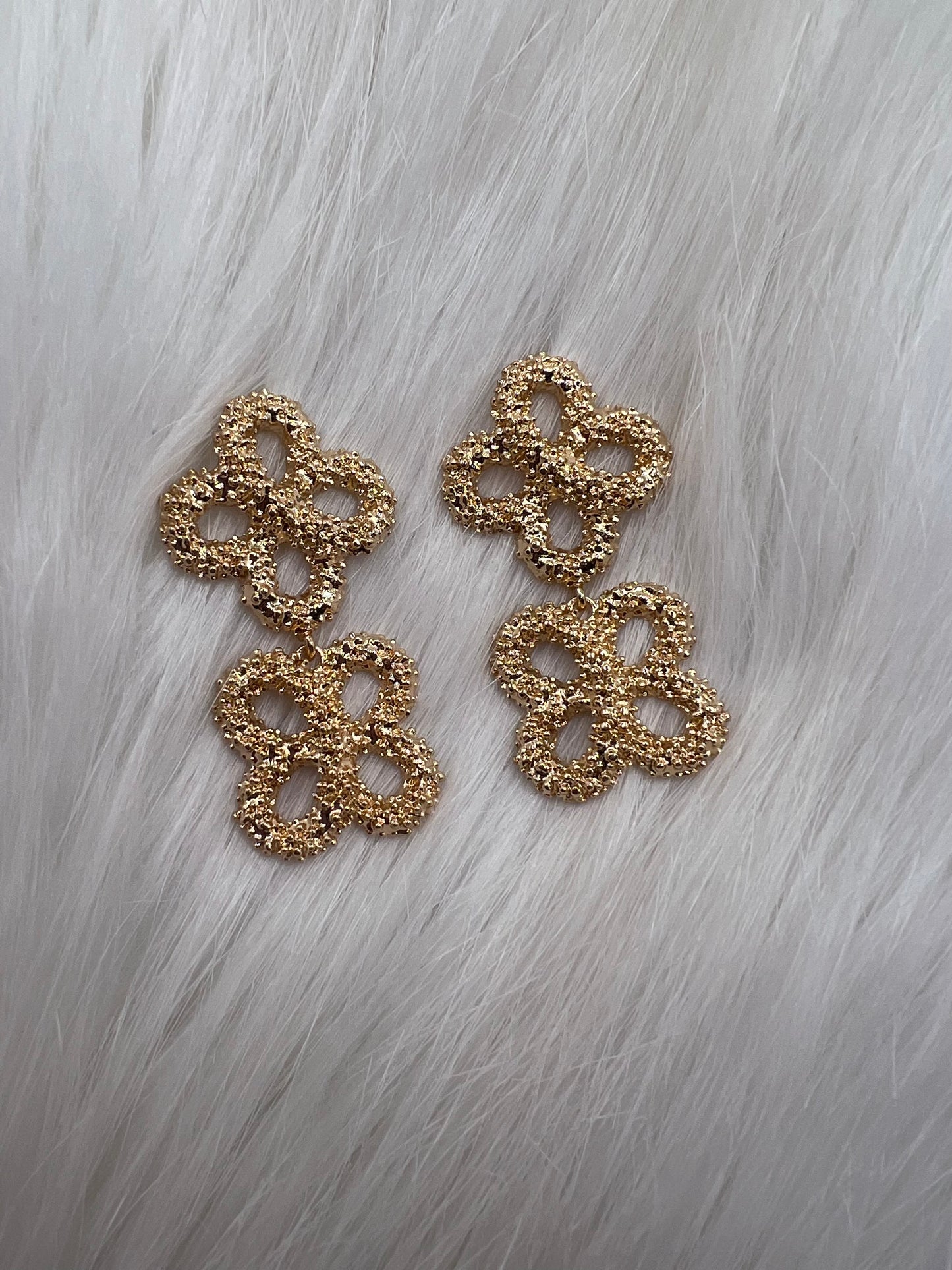 All Of My Love Clover Earrings