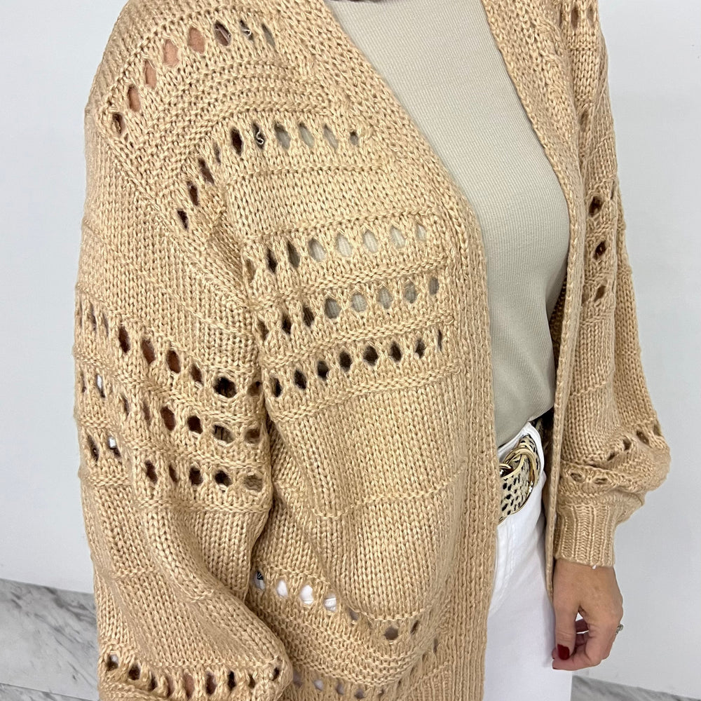 Carlisle Cardigan (Taupe)