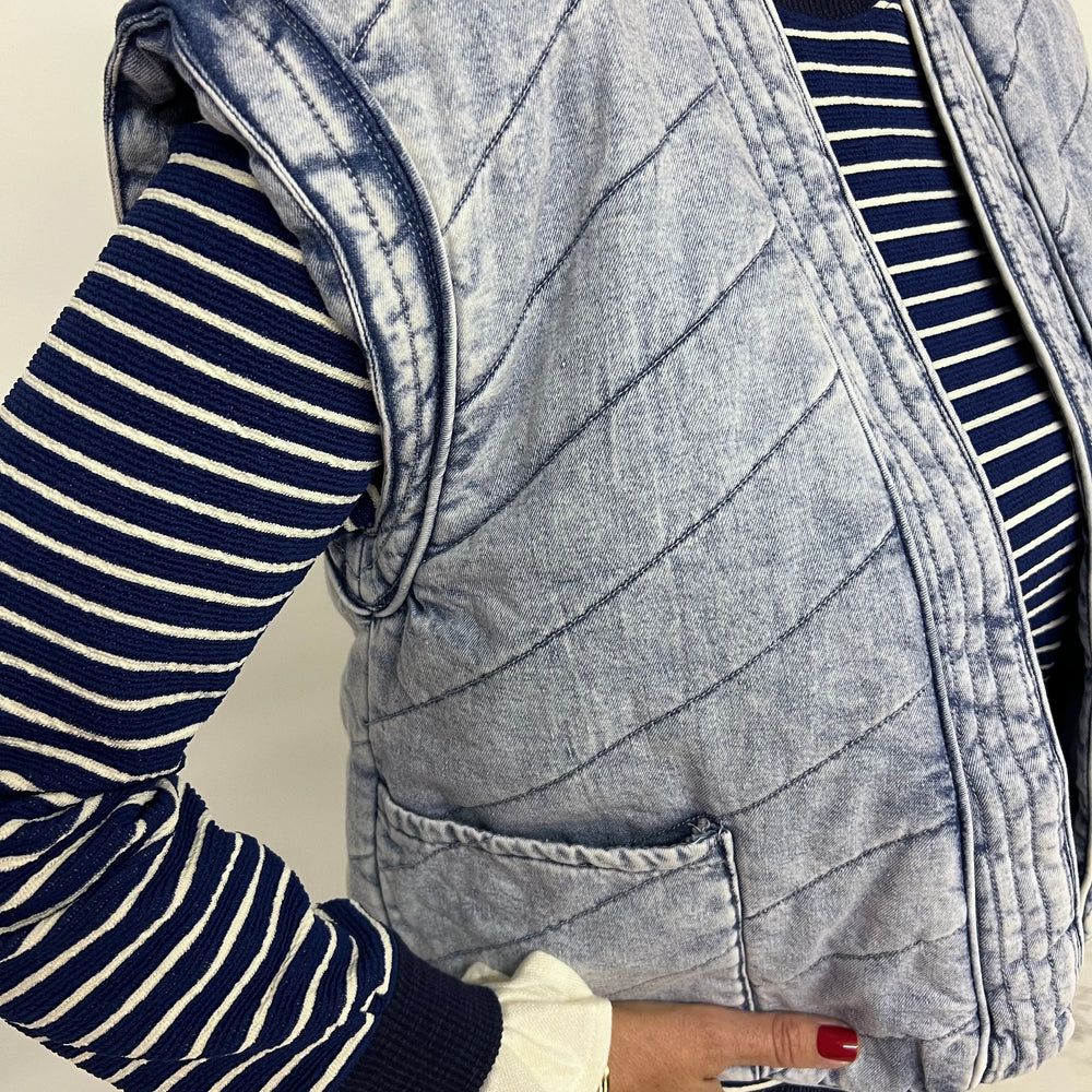 Sky's The Limit Denim Vest