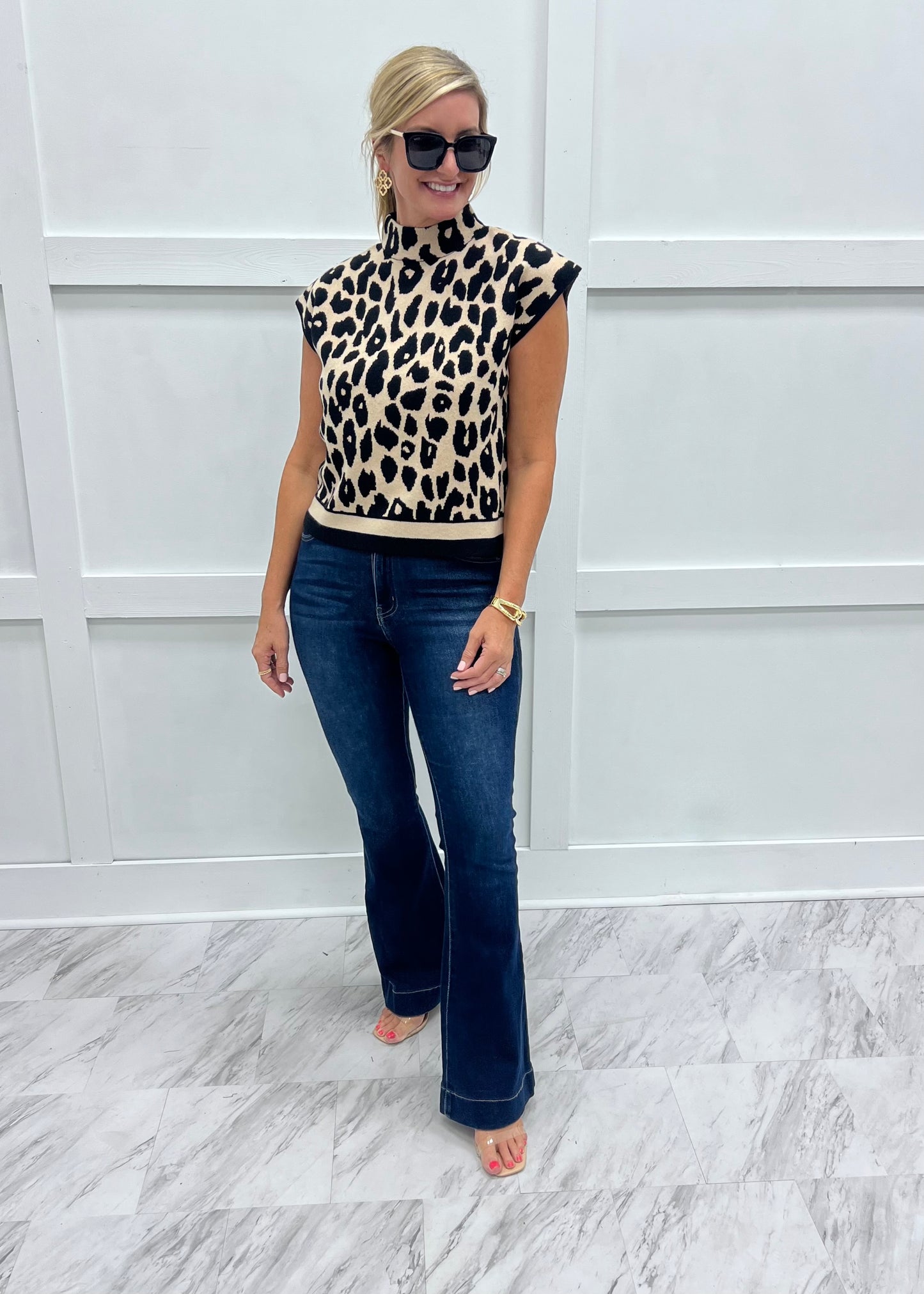 London Leopard Sweater