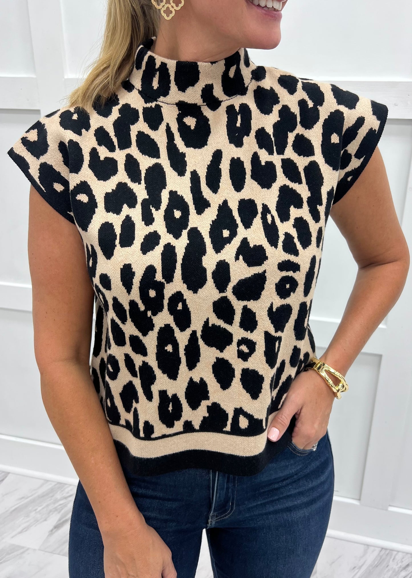 London Leopard Sweater
