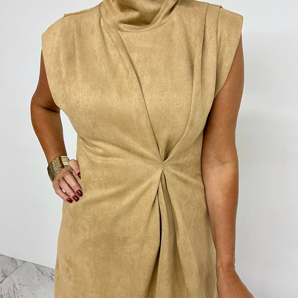 
                  
                    Sabrina Suede Dress-FINAL SALE
                  
                