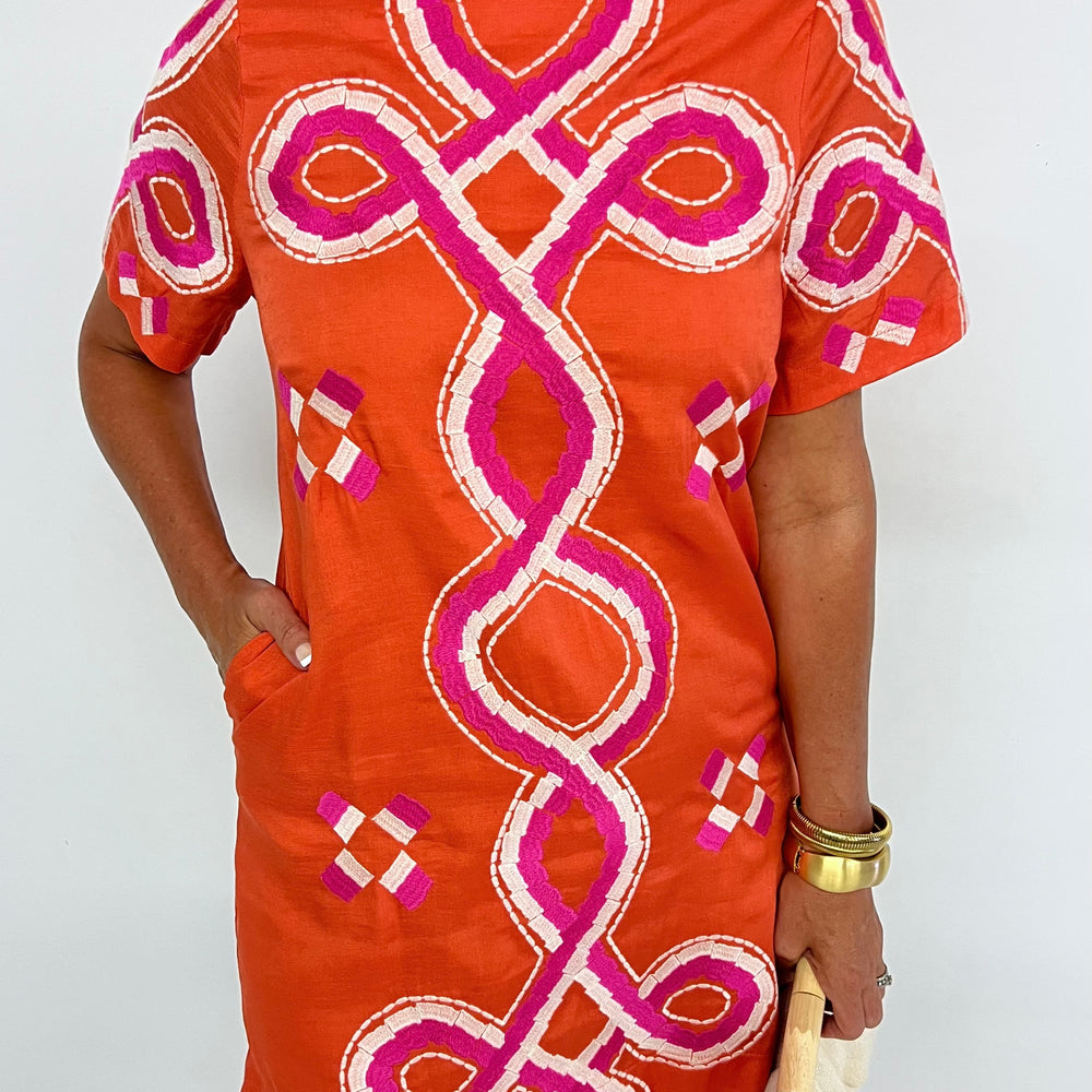 
                  
                    Weston Embroidered Dress
                  
                