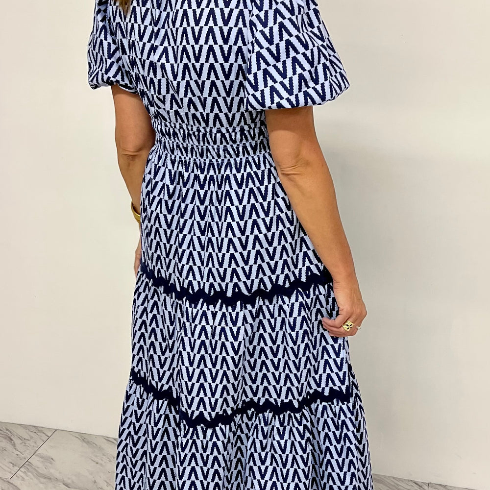 
                  
                    Capri Blues Midi Dress
                  
                