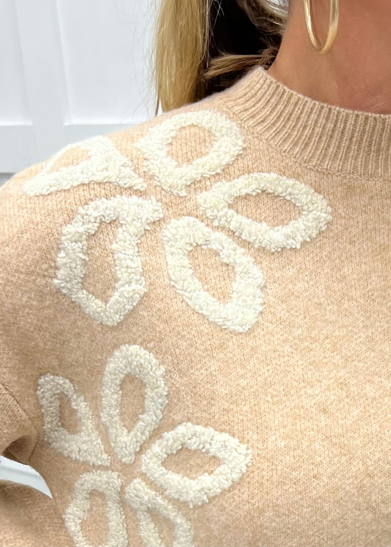 Francesca Flower Sweater