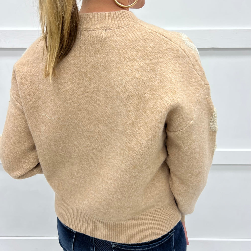 
                  
                    Francesca Flower Sweater
                  
                