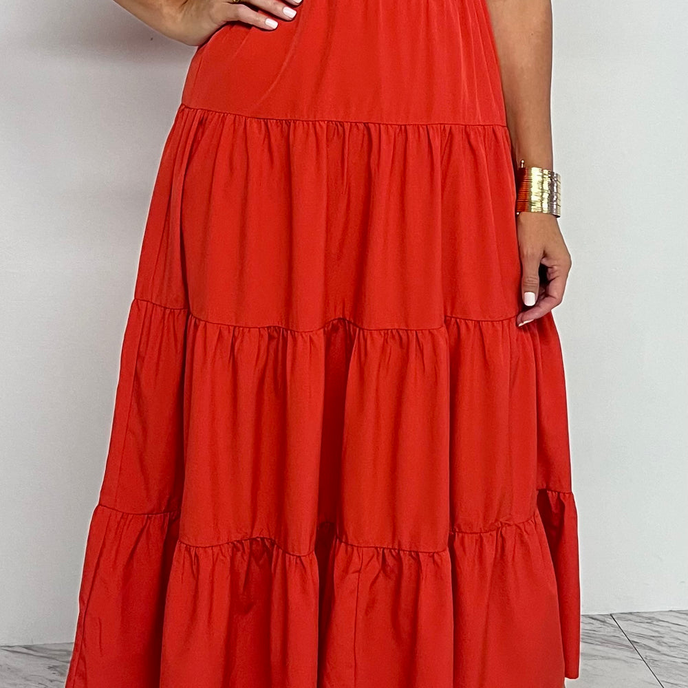 Rya Red Maxi Dress