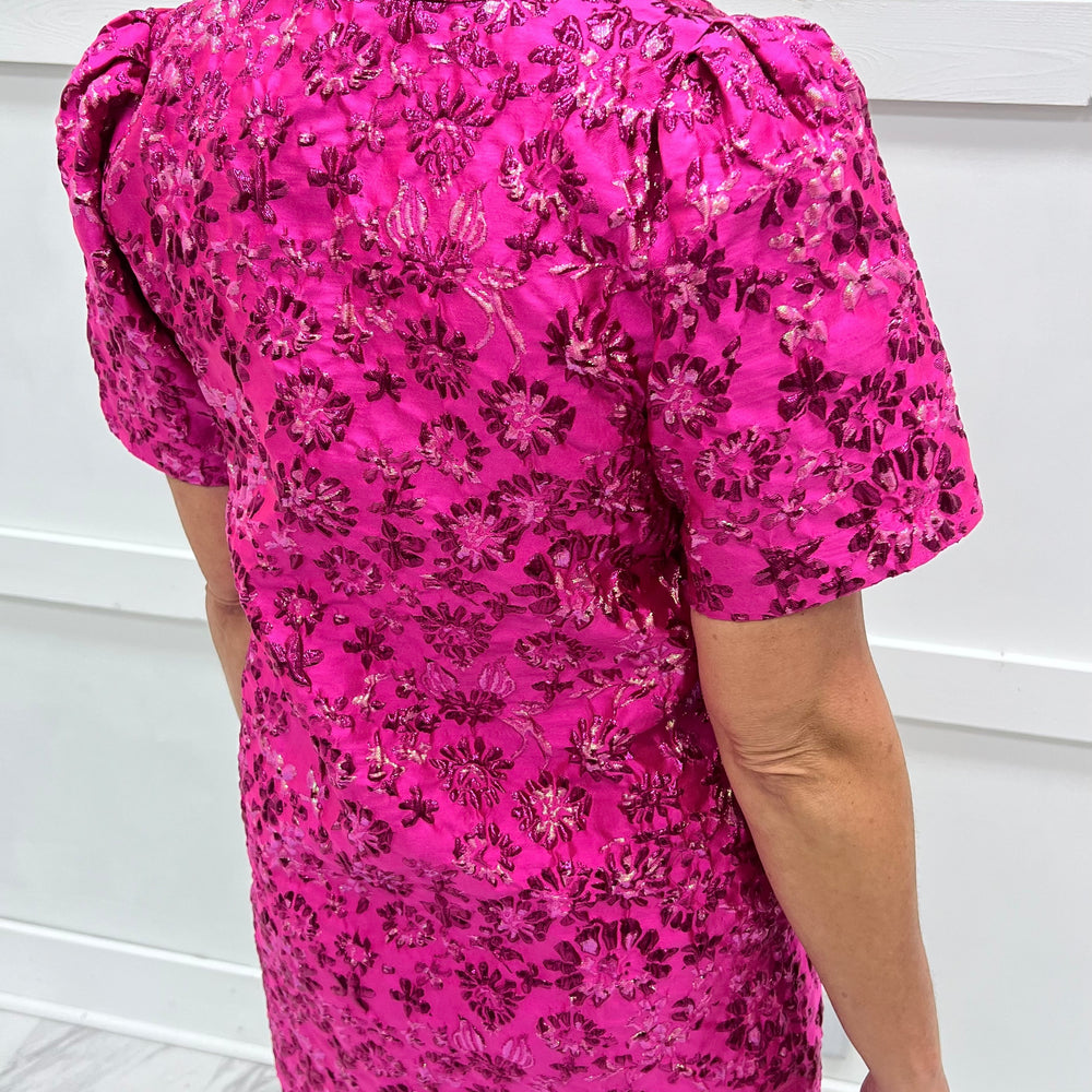 
                  
                    Making Magic Pink V.Neck Dress
                  
                