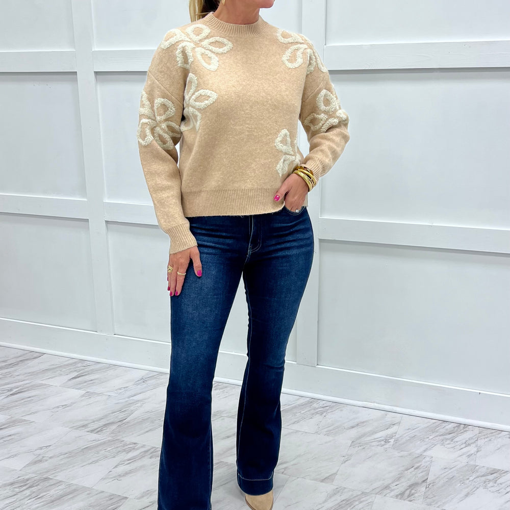 Francesca Flower Sweater