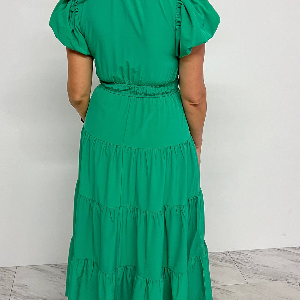 
                  
                    Gabriella Green Maxi Dress
                  
                