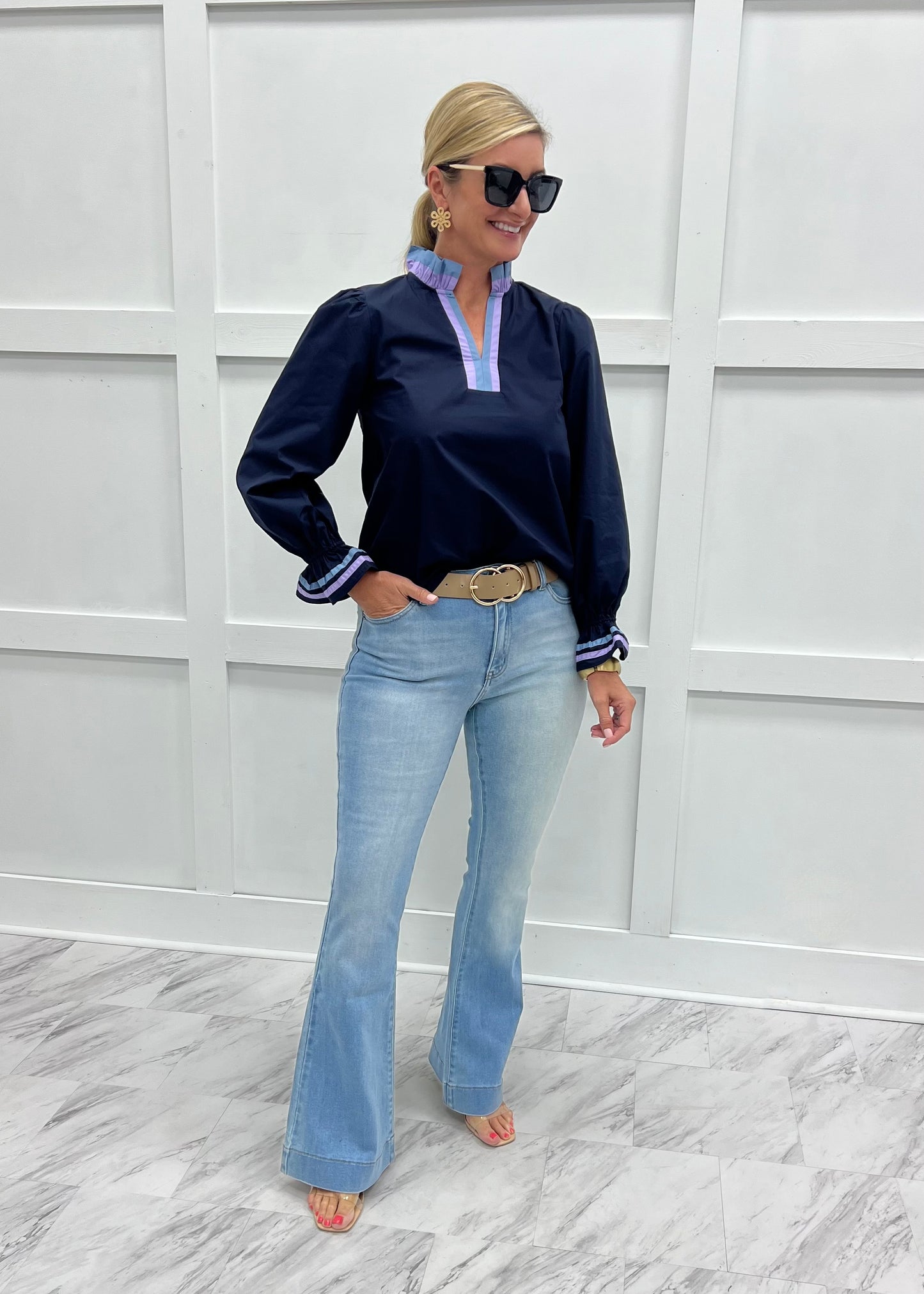 Miller Top (Navy)