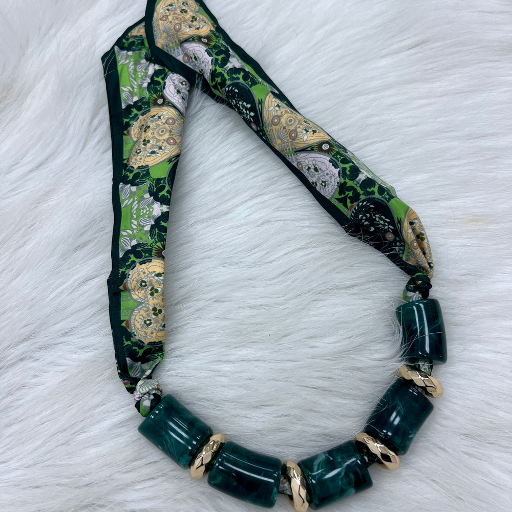 Starfall Scarf Necklace