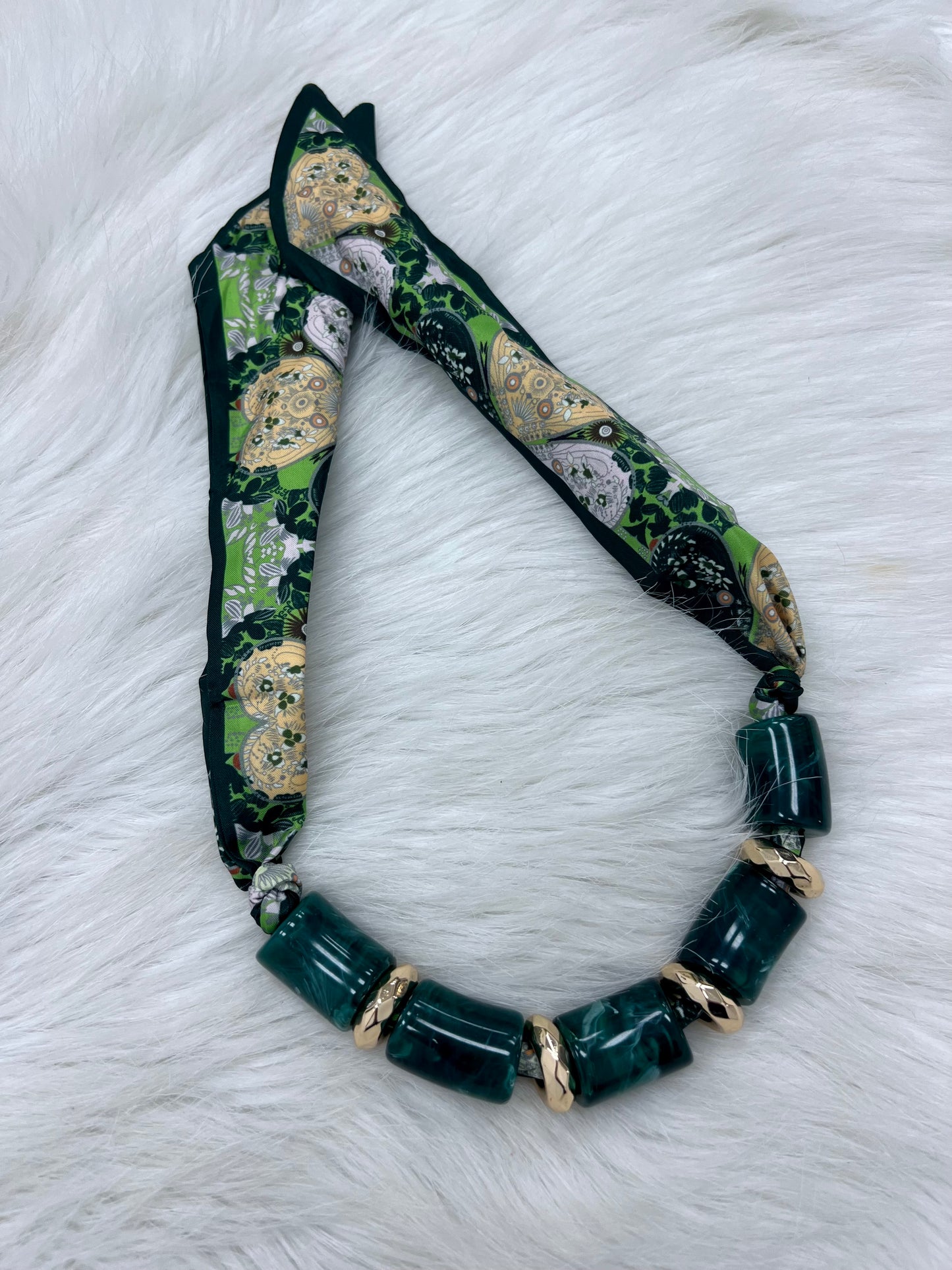 Starfall Scarf Necklace