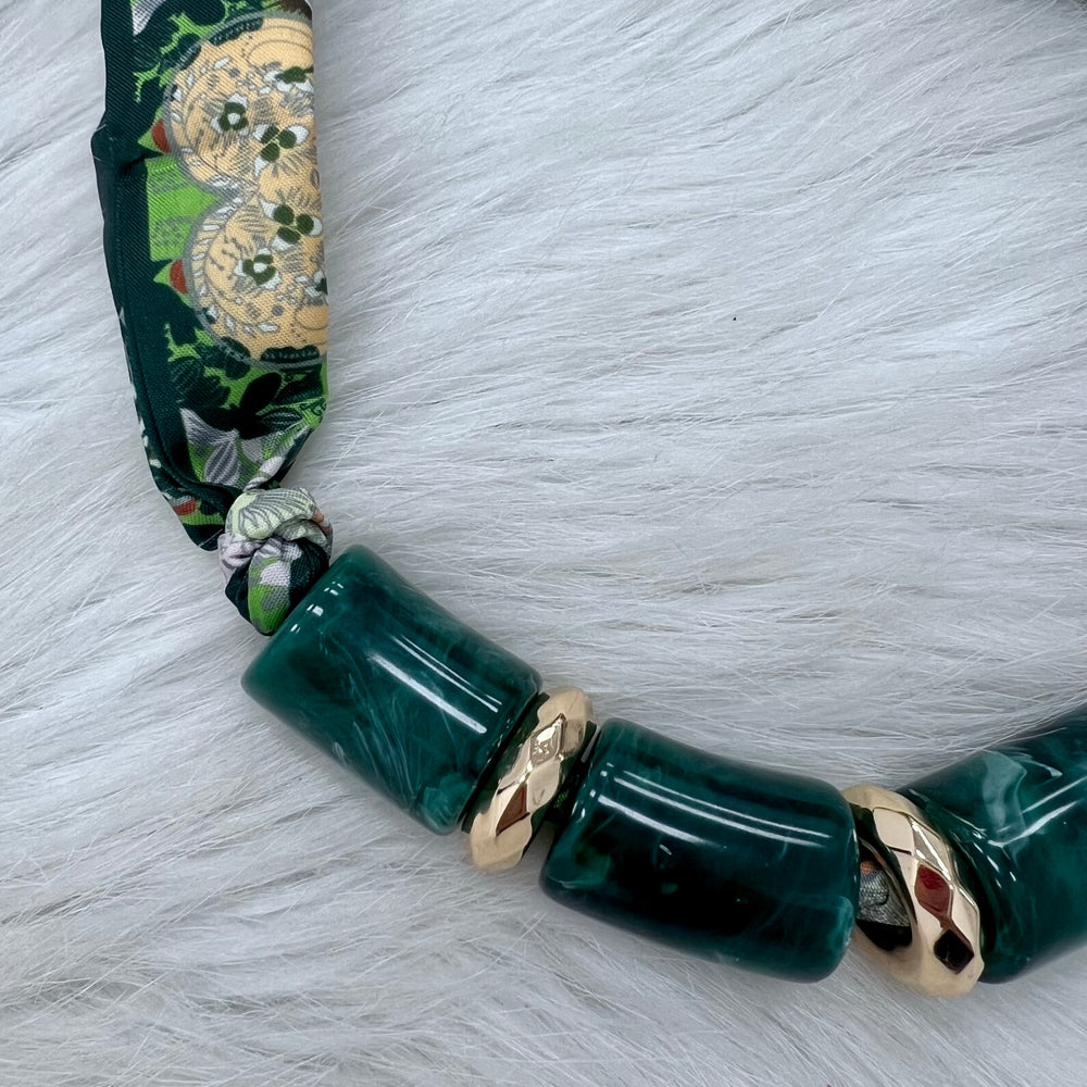 Starfall Scarf Necklace