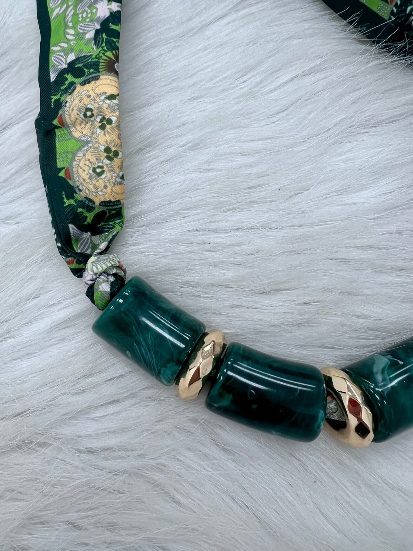 Starfall Scarf Necklace