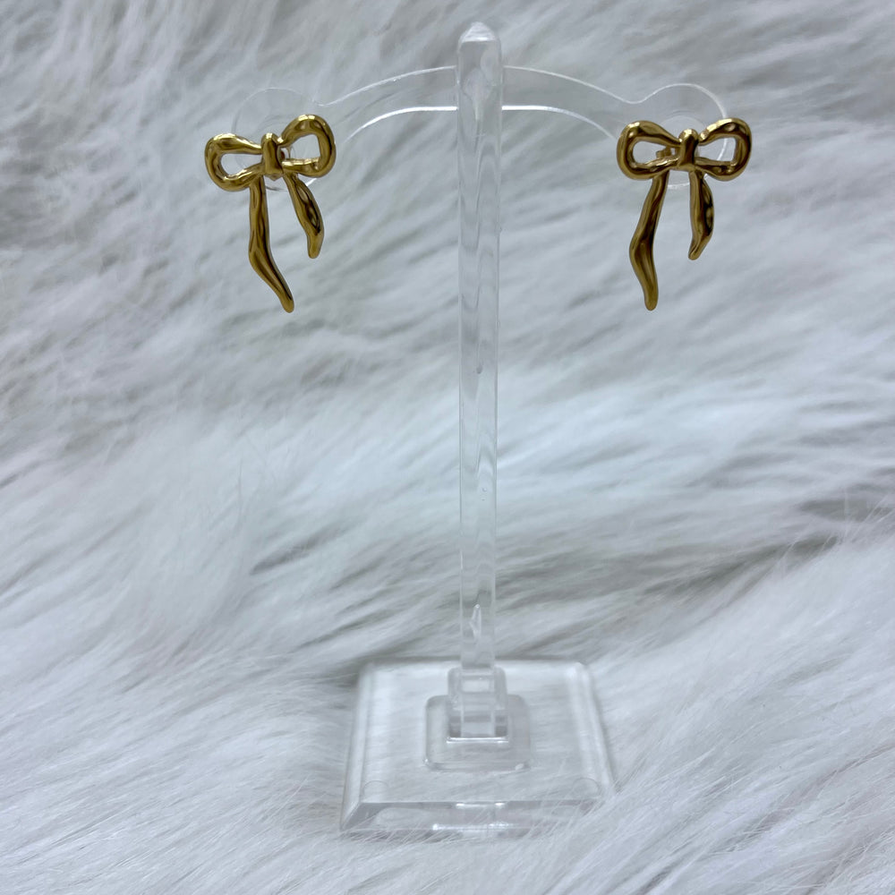 Blake Bow Earrings