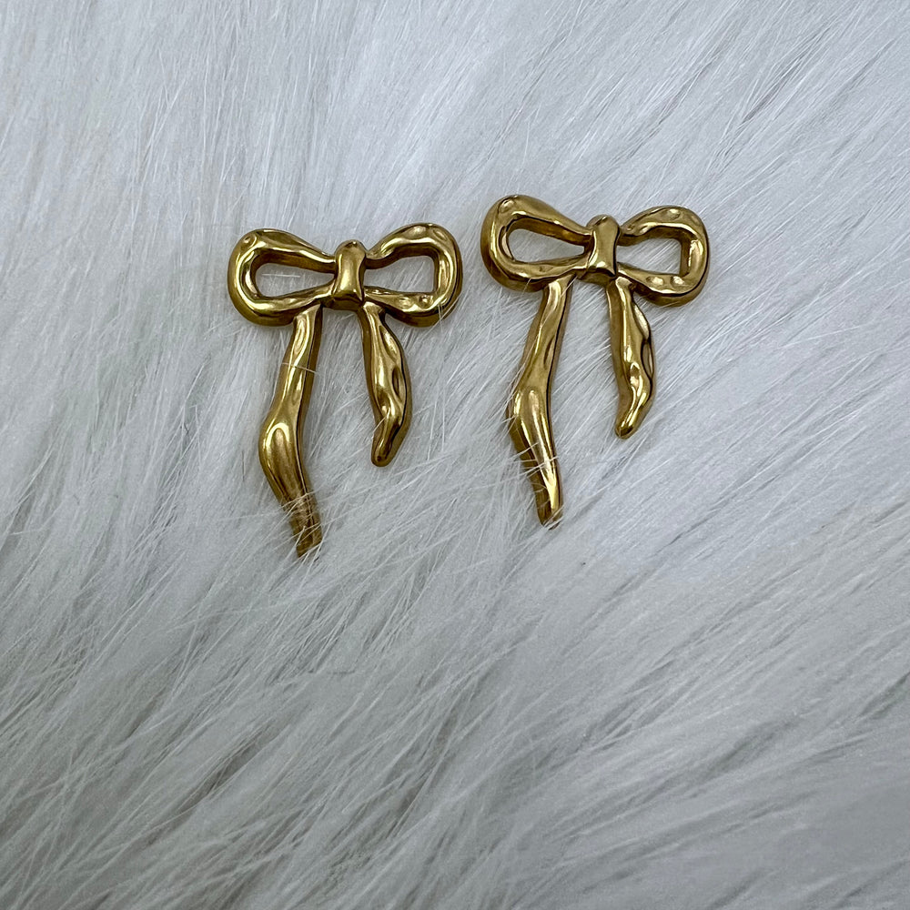 Blake Bow Earrings