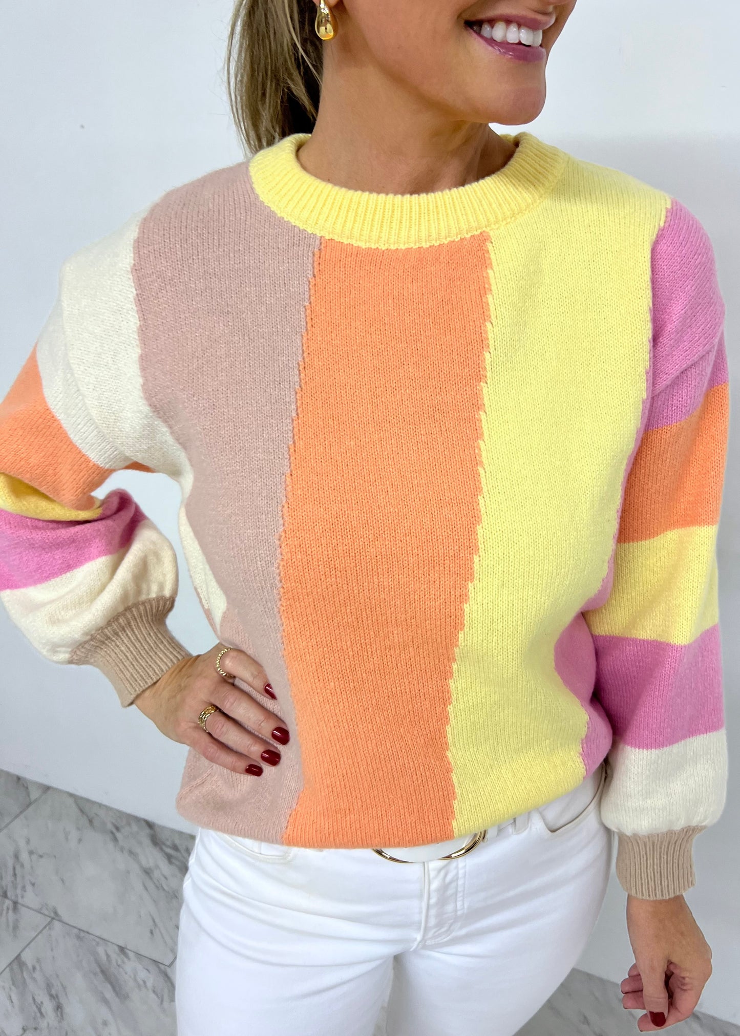 Alexis Colorblock Sweater