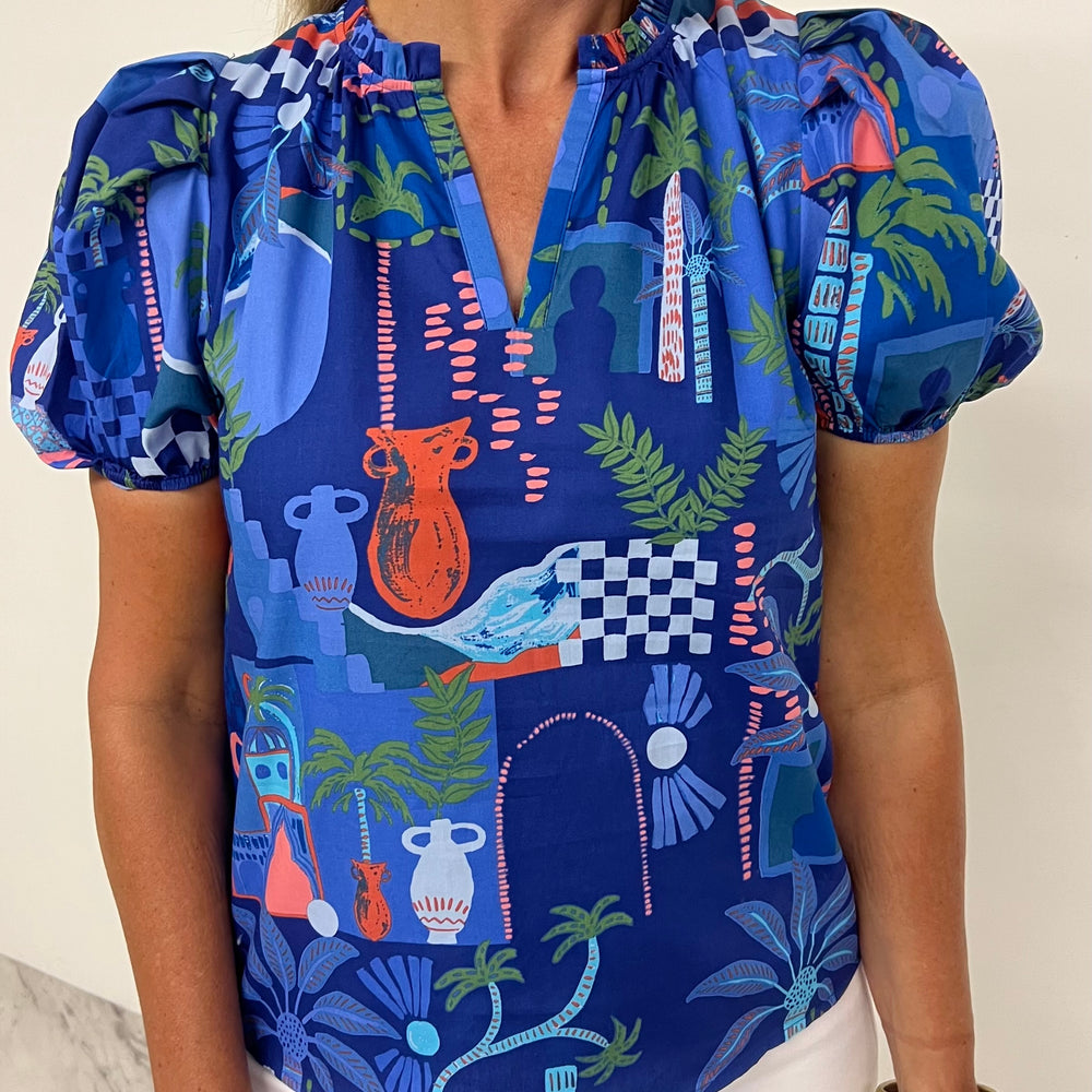
                  
                    Charleston Print Top-FINAL SALE
                  
                