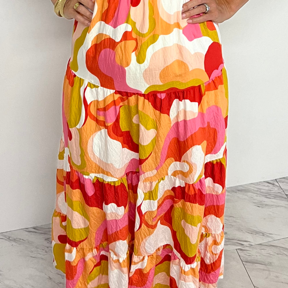 Arden Colorsplash Maxi Dress - FINAL SALE