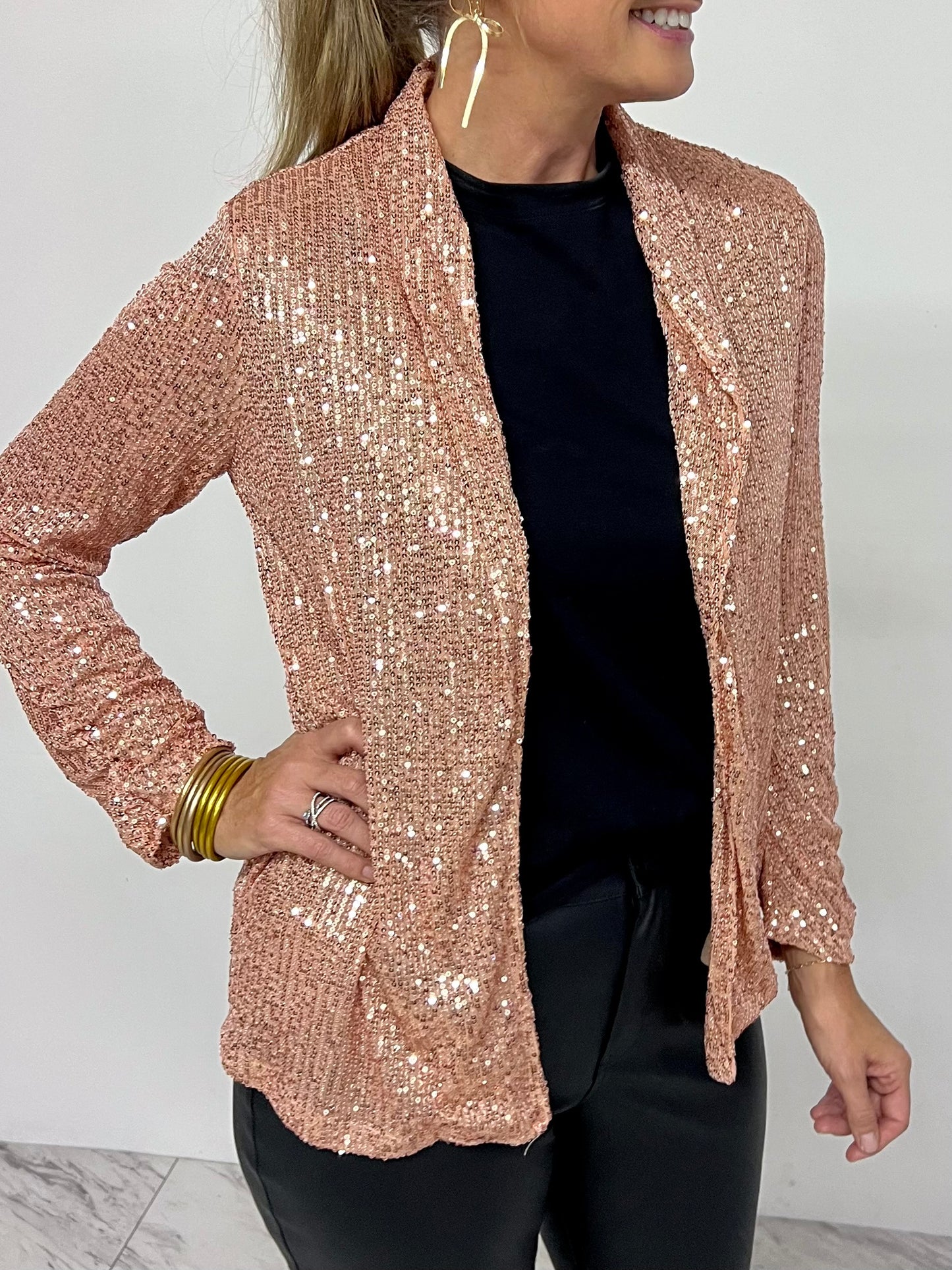 Time To Shine Sequin Jacket - FINAL SALE